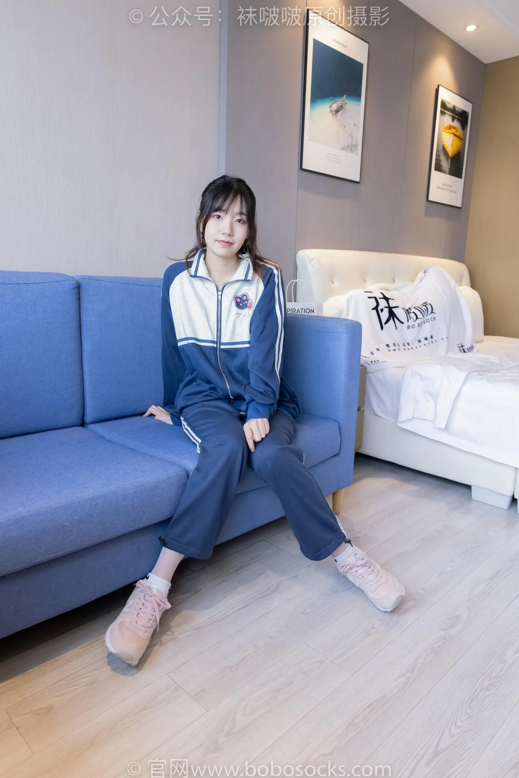 [BoBoSocks袜啵啵]NO.226 小甜豆-运动鞋、白棉袜、白丝 [87P]插图3